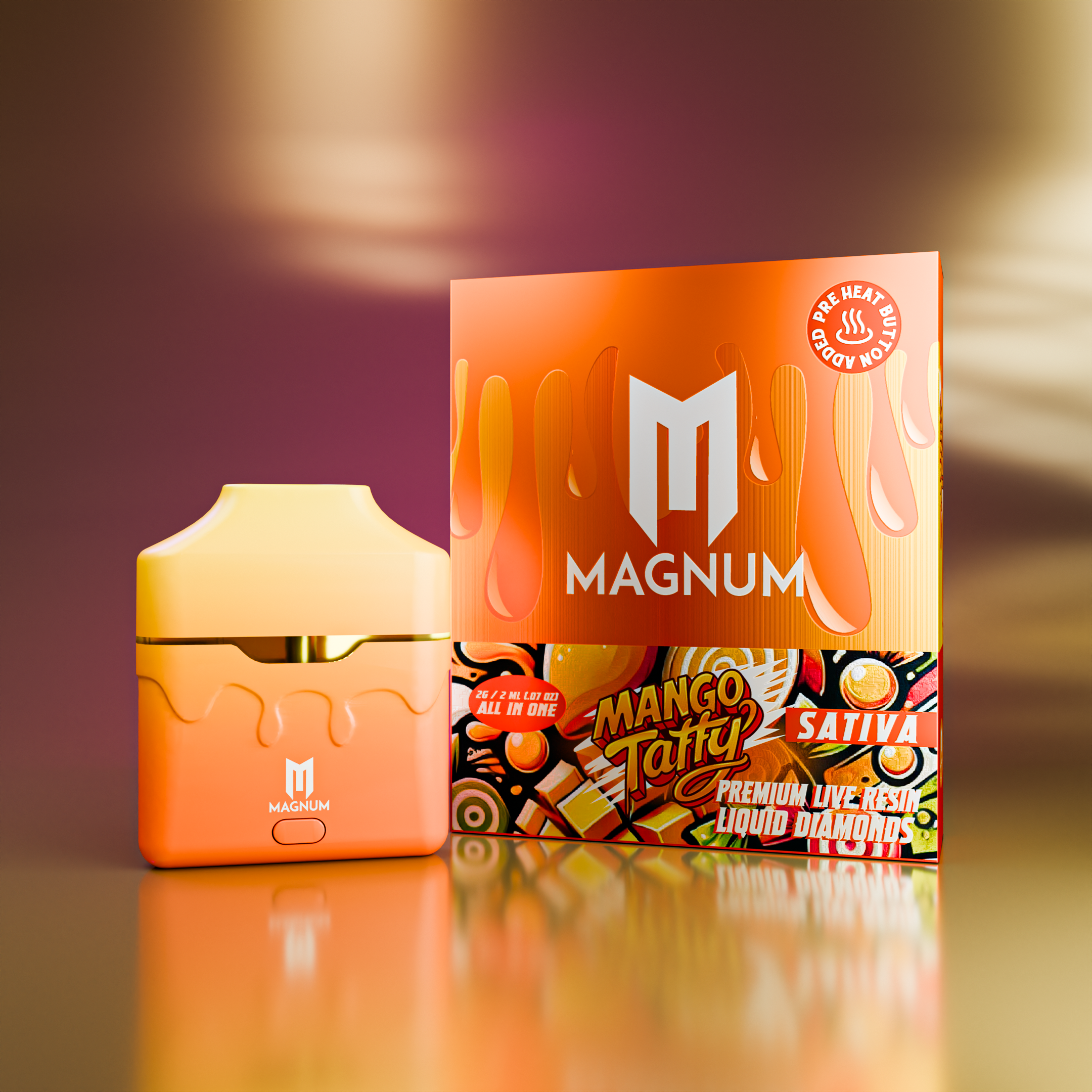 Mango Taffy - 2g THCA All in One