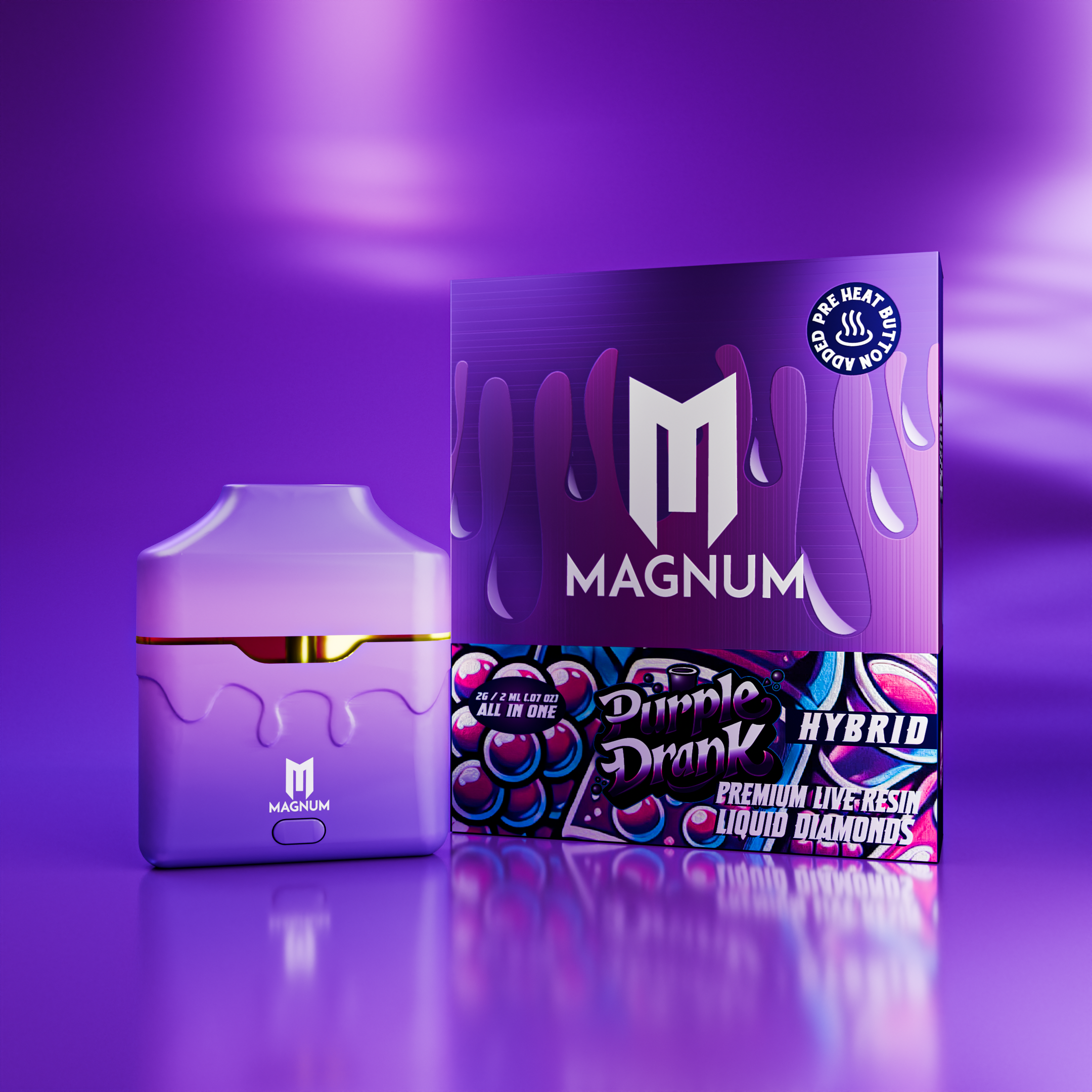 Purple Drank - 2g THCA All in One