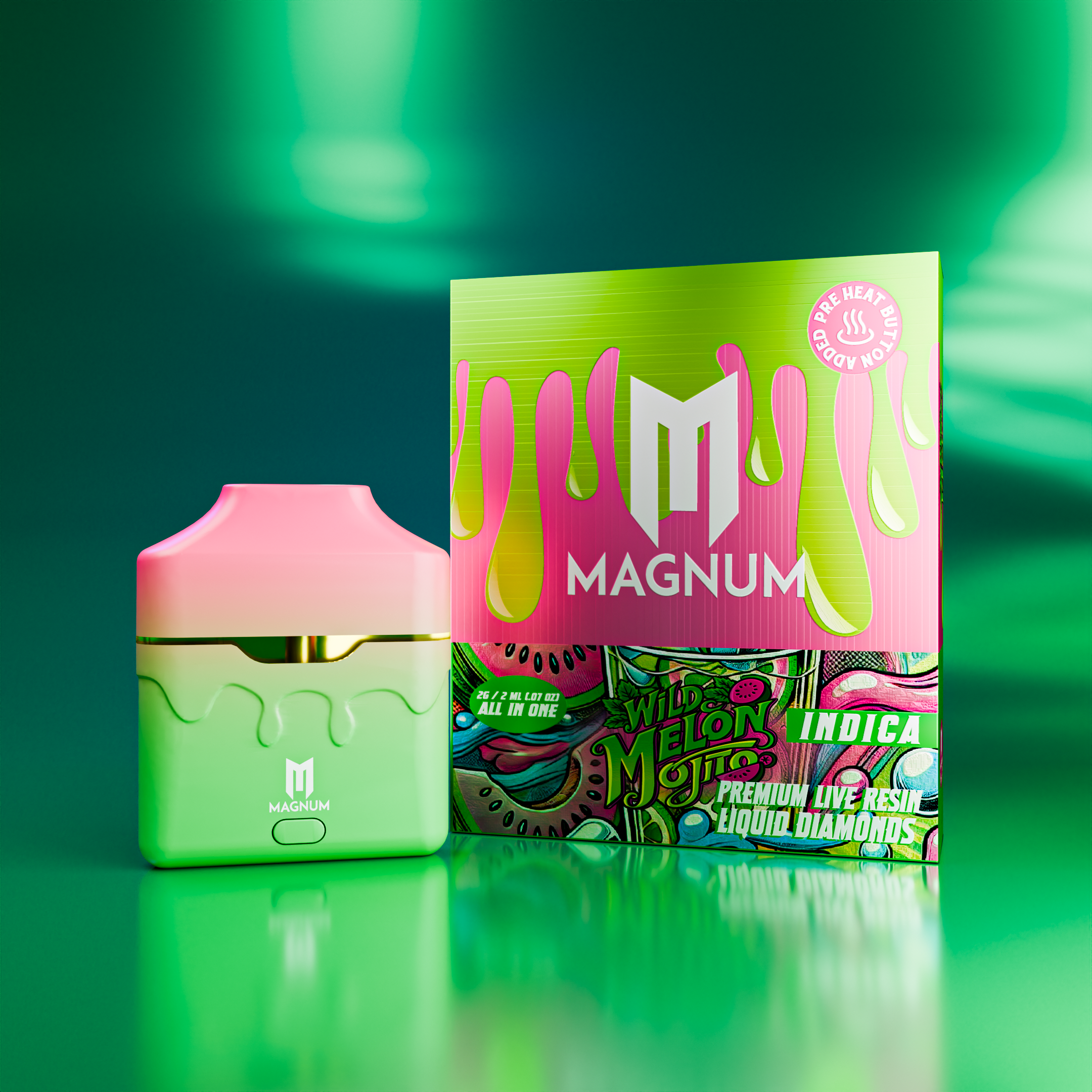 Wild Melon Mojito - 2g THCA All in One